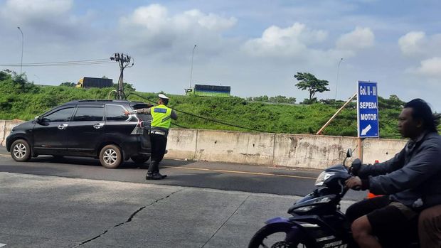 Situasi di Pelabuhan Bakauheni pada Jumat (6/5/2022) pagi.