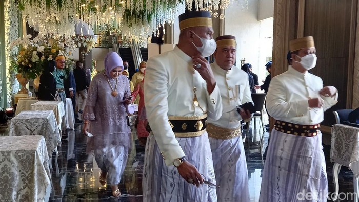 Suasana jelang pernikahan putri Danny Pomanto. (Darma/detikSulsel)