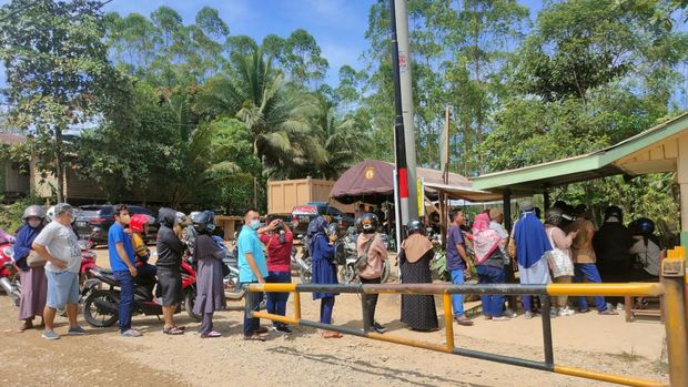 Titik Nol IKN Nusantara ramai dikunjungi wisatawan.