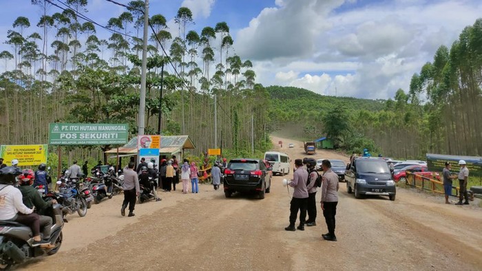 Titik Nol IKN Nusantara ramai dikunjungi wisatawan.