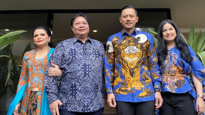 Airlangga-AHY Halalbihalal
