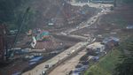 Foto-foto Arus Balik di Jalur Fungsional Tol Cisumdawu