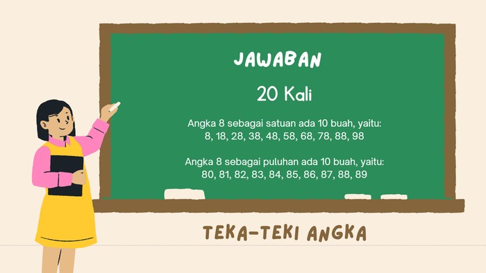 Kalo jawabanmu salah, lihat penjelasannya, ya!