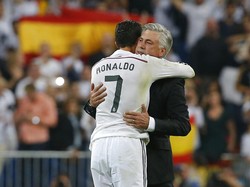 Periode pertama melatih Real Madrid, Carlo Ancelotti bikin Cristiano Ronaldo tokcer betul! (AP)