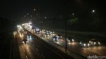 Gaspol... Arus Balik di Tol Japek Lancar