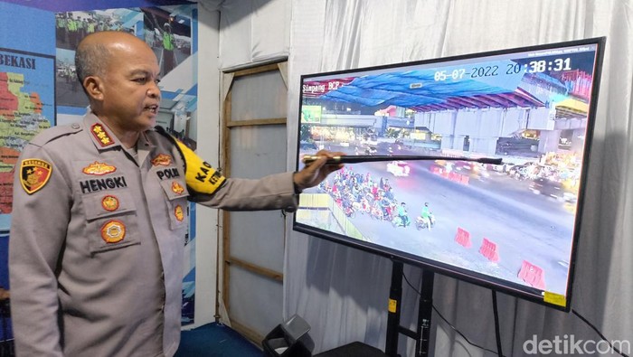 Kapolres Bekasi Kota, Kombes Hengki (Wildan Noviansyah/detikcom)