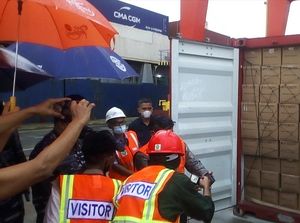 TNI AL Selidiki 34 Kontainer Bahan Baku Minyak Goreng