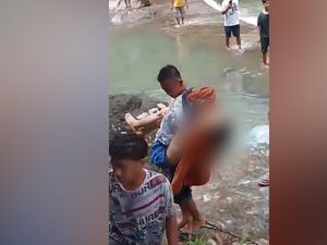 Seorang Remaja Tewas Tenggelam dan Terseret Arus Sungai