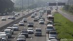 One Way Tol Japek Km 47-Km 3 Ramai Lancar