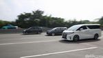 One Way Tol Japek Km 47-Km 3 Ramai Lancar