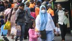 Suasana Terkini Arus Balik di Terminal Kampung Rambutan