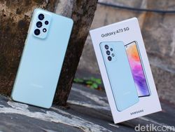 Unboxing Galaxy A73 5G, HP Samsung Rp 7 Jutaan Spesifikasinya Menggoda