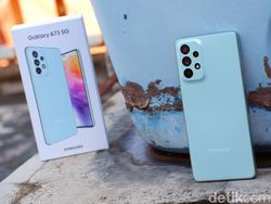 Unboxing Galaxy A73 5G, HP Samsung Rp 7 Jutaan Spesifikasinya Menggoda