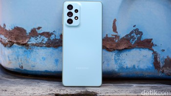 Raksasa teknologi asal Korea Selatan ini memodali dengan Snapdragon 778G yang dibuat dengan fabrikasi 6nm. Terpasang di dalamnya RAM 8 GB yang bisa ditambah hingga 8 GB menggunakan fitur RAM Plus./Foto: Adi Fida Rahman/detikINET