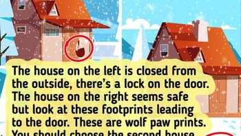 Tentunya nomor dua. Karena nomor satu dikunci dan nomor dua ada hewan buas di dalamnya. Foto: Brightside