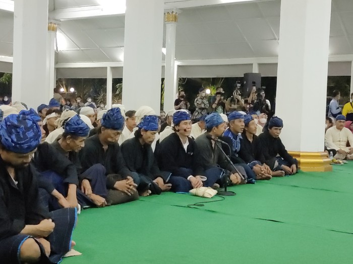 Upacara adat Seba Baduy di Pendopo Bupati Lebak, Rangkasbitung.