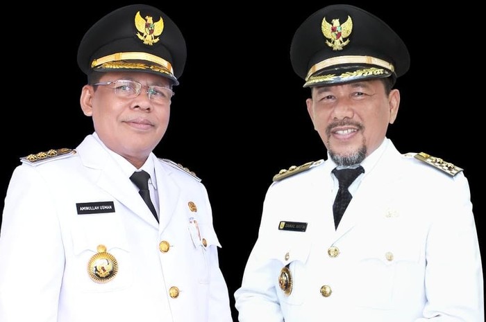 Wali Kota Banda Aceh Aminullah Usman dan Wakil Wali Kota Zainal Arifin