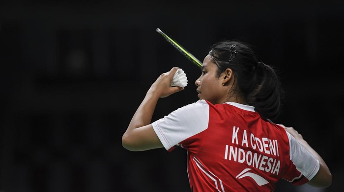 Aksi Komang Ayu Bawa RI Unggul 1-0 dari Prancis di Uber Cup 2022 Indonesia berhadapan dengan Prancis di laga perdana penyisihan Grup A Uber Cup 2022. Pebulutangkis tunggal putri Komang Ayu Cahya Dewi bawa Indonesia unggul 1-0