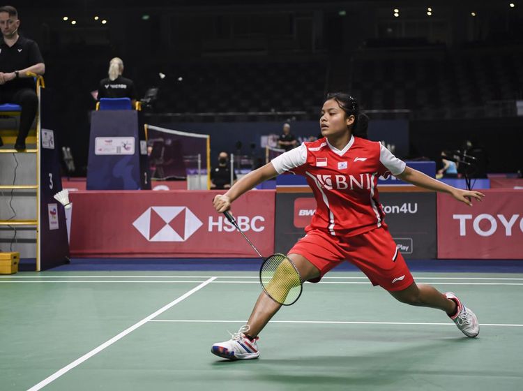 Aksi Komang Ayu Bawa RI Unggul 1-0 dari Prancis di Uber Cup 2022