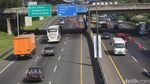 Arus Balik di Tol Japek Ramai Lancar, Begini Penampakannya