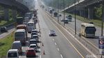 Arus Balik di Tol Japek Ramai Lancar, Begini Penampakannya