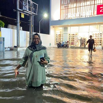 banjir di bojonegoro setelah hujan lebih 3 jam
