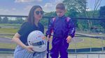 10 Gaya Anak Celine Evangelista, Umur 4 Tahun Jago Balapan Gokart
