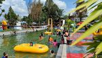 Hari Terakhir Libur Lebaran, Kolam Renang di Garut Diserbu Wisatawan