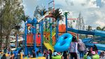Hari Terakhir Libur Lebaran, Kolam Renang di Garut Diserbu Wisatawan