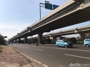 Lalin Jalan Arteri Bekasi dan Kalimalang Lancar Pagi Ini