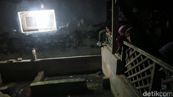 Kompleks kolam bulus di Dukuh Sumber Desa Hadipolo Kecamatan Jekulo, Kudus, Sabtu (7/5/2022).