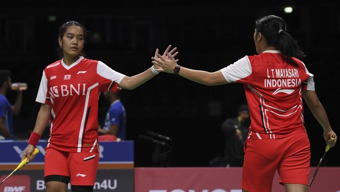Tim Indonesia berhasil meraih kemenangan di babak kualifikasi Grup A Uber Cup 2022. Bilqis Prasista dkk berhasil menang telah 5-0 atas Prancis.
