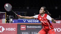 Pemain berperingkat 332 itu sukses mengalahkan Yarlle Hoyaux lewat laga rubber dengan skor 17-21, 21-14, 21-18.
