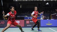 Pasangan ganda putri Indonesia Febriana Dwipuji Kusuma/Amalia Cahaya Pratiwi juga berhasil menambah poin bagi Indonesia dengan mengalahkan wakil Prancis Vimala Heriau/Margot Lambert. 