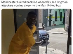 Meme Kocak di Twitter, MU Diledek Brighton Your Day!