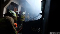 Diketahui, lokasi kebakaran berada di dekat RPTRA Dwijaya Jakarta Selatan.
