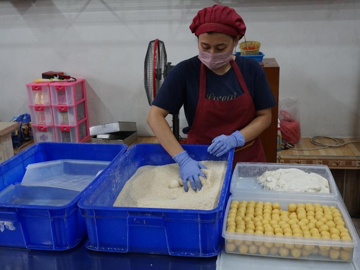 Nikmatnya Onde-onde Mojokerto