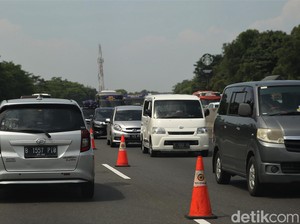Jadwal dan Lokasi Contraflow di Jalan Tol Selama Natal dan Tahun Baru 2024