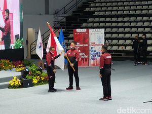 Kontingen Indonesia untuk SEA Games 2021 Resmi Dikukuhkan