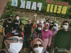 Sensasi Lebaran di Beiji Park Pacitan Bersama Keluarga