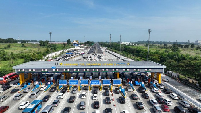 Update arus balik Lebaran di Tol Japek arah Jakarta