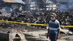 Puluhan Lapak di Pasar Ngadiluwih Kediri Hangus Terbakar