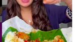 Gaya Ayu Wisya saat Makan Nasi Padang Ini Bikin Ngiler