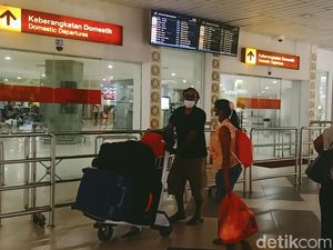 Begini Ramainya Bandara Ngurah Rai Bali Saat Akhir Libur Lebaran