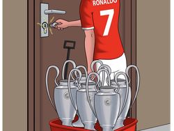 Meme Liar Ronaldo Pindah Klub Usai MU Gagal ke Liga Champions