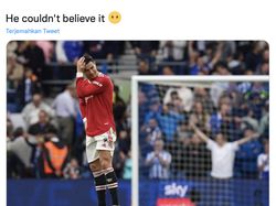 Meme Liar Ronaldo Pindah Klub Usai MU Gagal ke Liga Champions