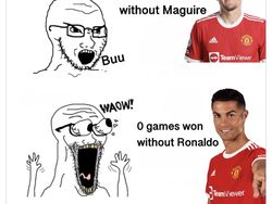 Meme Liar Ronaldo Pindah Klub Usai MU Gagal ke Liga Champions