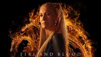 Eve Best sebagai Putri Rhaenys Targaryen. Penunggang naga dan istri dari Lord Corlys. (Foto: dok. HBO GO) 