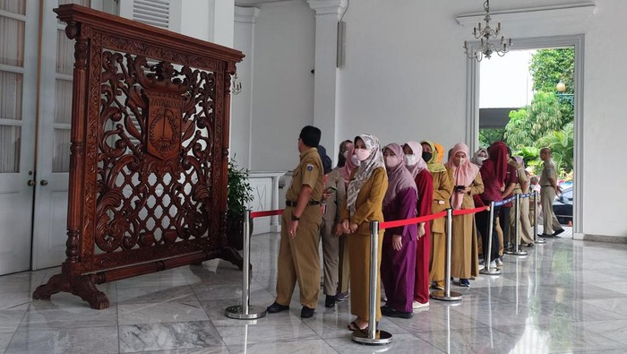 Halalbihalal Anies-Riza dengan Pegawai Pemprov DKI