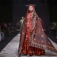 Fashion show koleksi busana muslim Sriwijaya karya Dian Pelangi di Muslim Fashion Festival 2022. Foto: dok. Muffest 2022